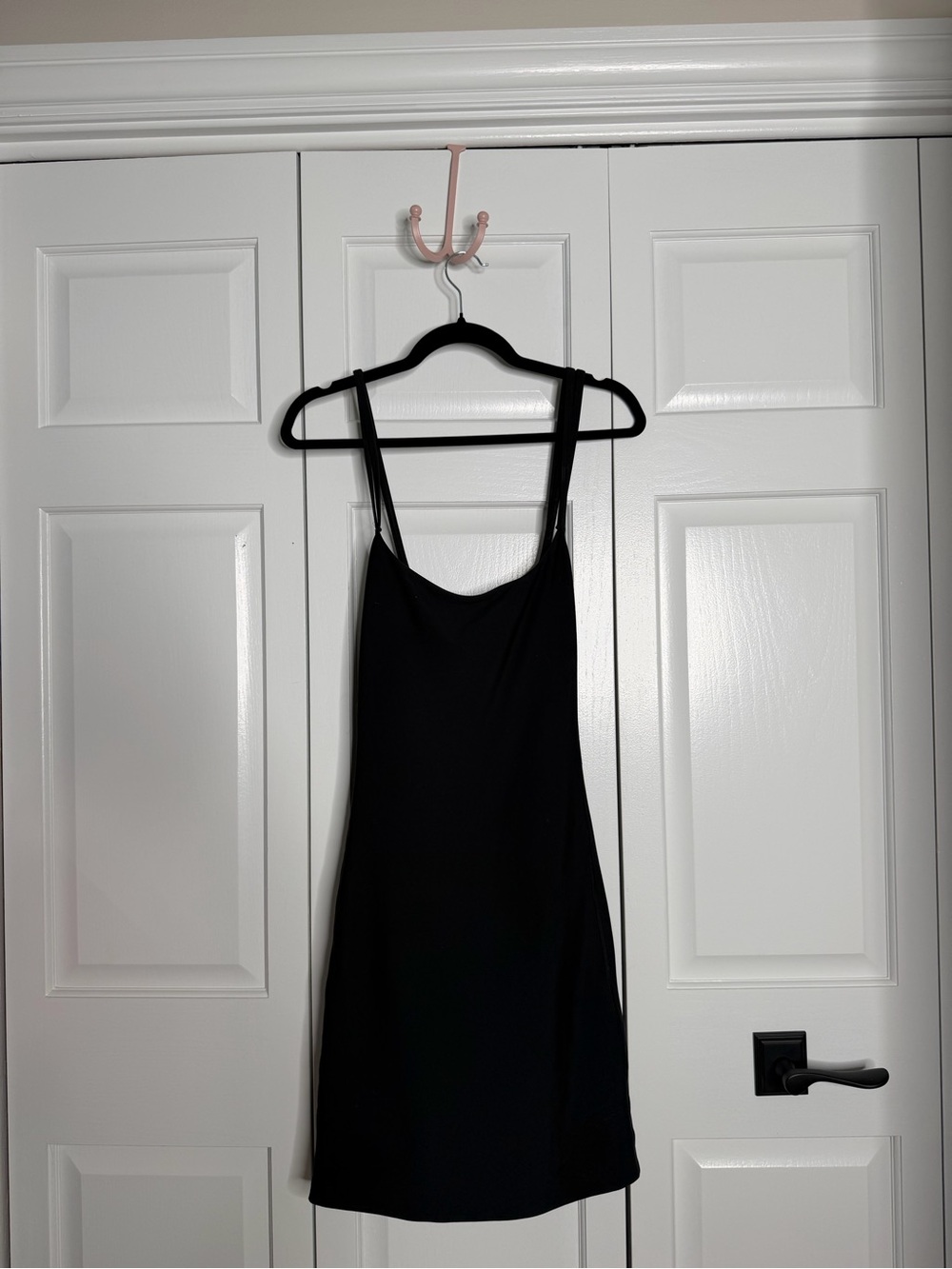 YPB Black Active Dress - Women's Crossed Strap Workout Dress | Abercrombie